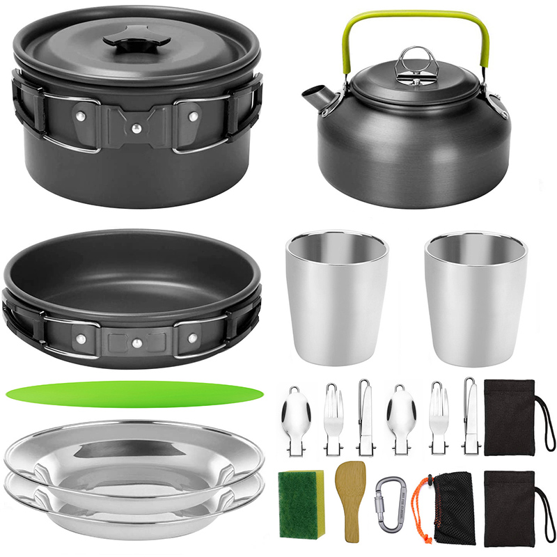 1 takım açık hava tencere tava - Camping Cooking Kettle incelemesi ve fiyatı