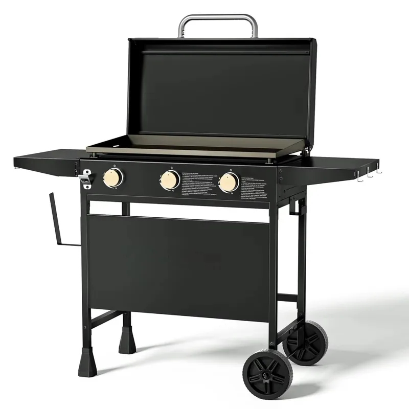 Tekerlekli Dış Mekan Düz Üstlü - Camping Cooking Flat Top incelemesi ve fiyatı