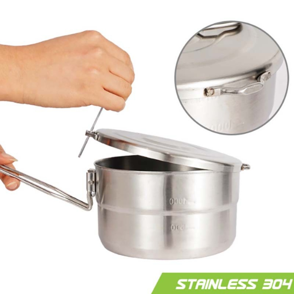 Katlanabilir Saplı Paslanmaz Ç - Camping Cooking Materials incelemesi ve fiyatı
