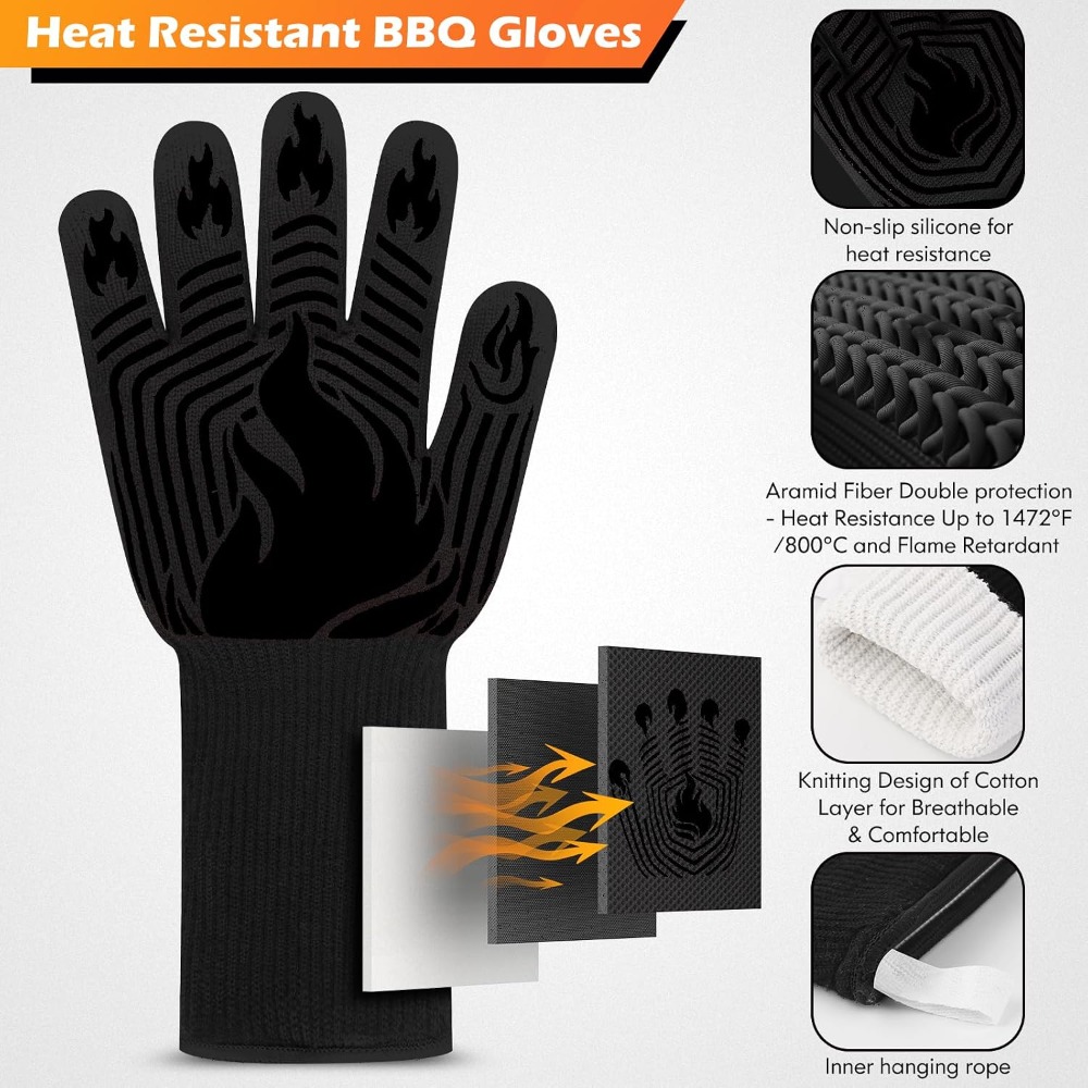 Barbekü Eldivenleri, 1472 ° F  - Camping Cooking Grill incelemesi ve fiyatı